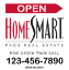 Picture of HomeSmart 20"x20" O.H. Black Super Frame - Sign B