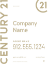 Picture of Century 21 30"x24" Yard - White Sign A