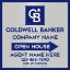 Picture of Coldwell Banker 24"x24" O.H. White Metal Frame - Platinum