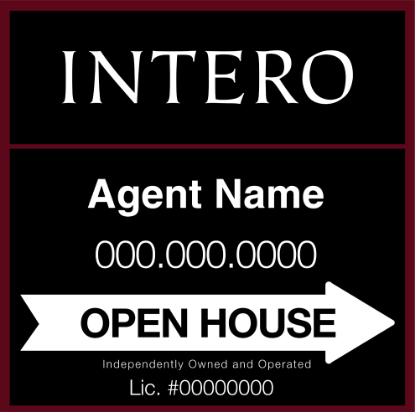 Picture of INTERO 24"x24" IFS O.H. Black Ultra Frame - Alt