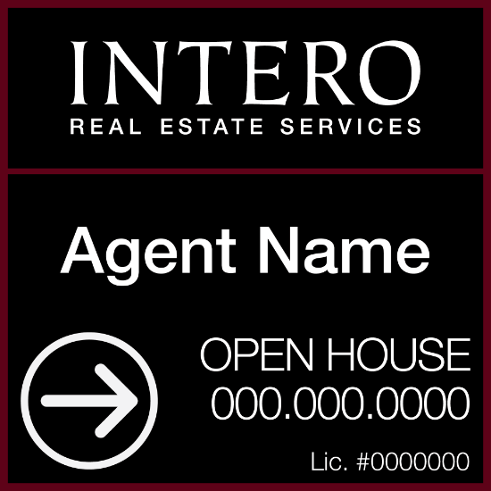 Picture of INTERO 24"x24" BHA O.H. Black Metal - Standard
